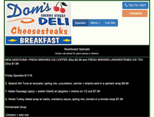 Tablet Screenshot of domsubs.com